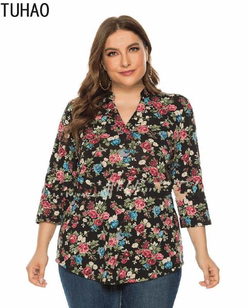 tuhao 2020 mom women vintage blouse plus size 5xl 4xl 3xl blouse shirt floral print ladies blouses casual blusa feminina wm, White
tuhao 2020 mom women vintage blouse plus size 5xl 4xl 3xl blouse shirt floral print ladies blouses casual blusa feminina wm, White