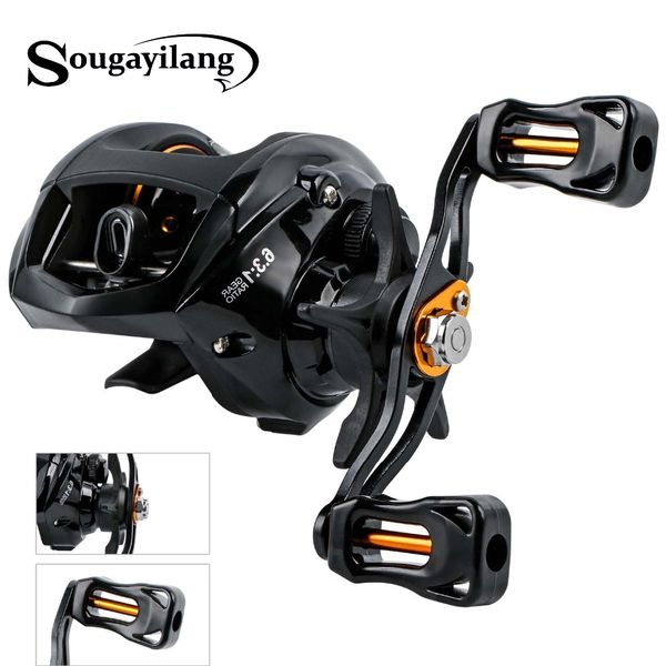 sougayilang baitcasting fishing reel 12+1bb 6.3:1 left/right hand front drag spinning reel casting fishing reel fishing tracking
sougayilang baitcasting fishing reel 12+1bb 6.3:1 left/right hand front drag spinning reel casting fishing reel fishing tracking