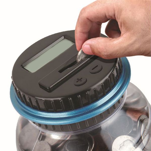2.5l piggy bank counter coin electronic digital lcd counting coin money saving box jar coins storage box for usd euro money
2.5l piggy bank counter coin electronic digital lcd counting coin money saving box jar coins storage box for usd euro money
