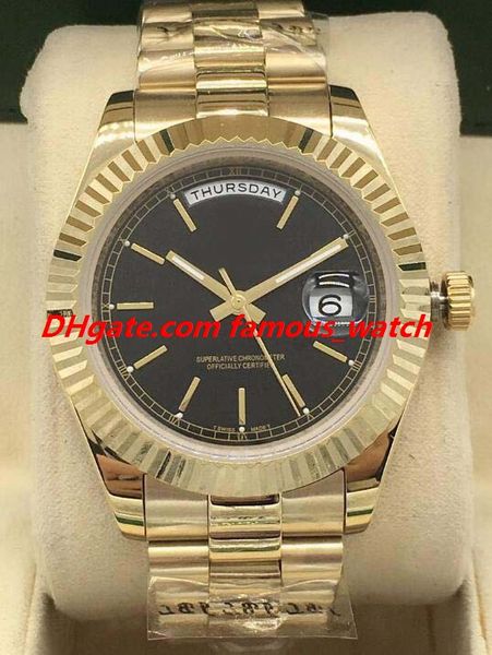 luxury watch 2 style 41mm black dial yellow gold mens watch 118238 automatic fashion men's watches wristwatch, Slivery;brown
luxury watch 2 style 41mm black dial yellow gold mens watch 118238 automatic fashion men's watches wristwatch, Slivery;brown