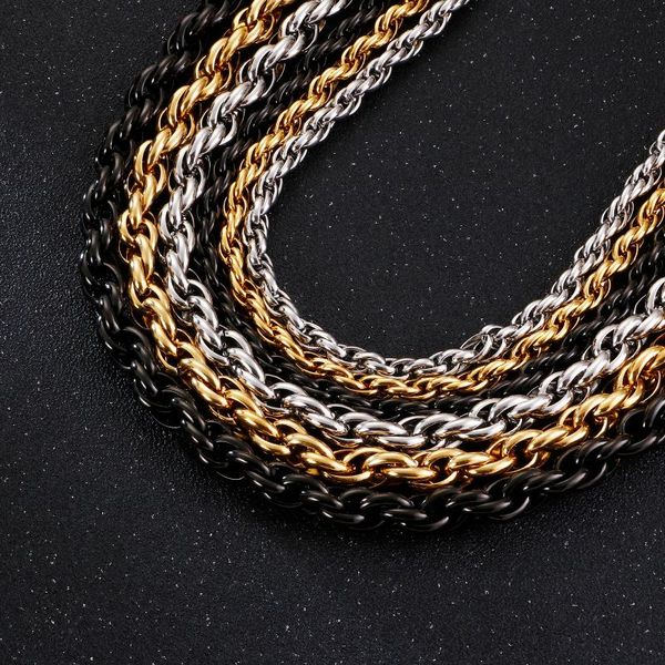7/11mm thick chain gold black stainless steel necklace men mens necklace 2020 friendship jewelry accessories dropshipping, Silver
7/11mm thick chain gold black stainless steel necklace men mens necklace 2020 friendship jewelry accessories dropshipping, Silver
