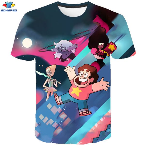 sonspee 3d t-shirt men's clothing girls children's print cartoon anime stevens universe t-shirt men's women's fashion, White;black
sonspee 3d t-shirt men's clothing girls children's print cartoon anime stevens universe t-shirt men's women's fashion, White;black