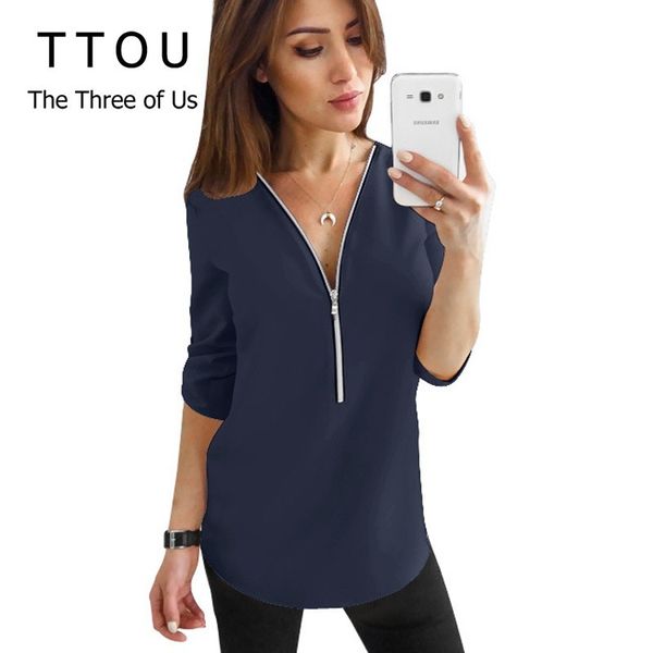 ttou women zipper short sleeve shirts female v neck solid and blouses casual shirts female clothes plus size 5xl, White
ttou women zipper short sleeve shirts female v neck solid and blouses casual shirts female clothes plus size 5xl, White