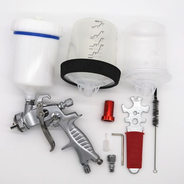 spray gun with pps no-wash cup 1.3mm air spray gun feed type adapter pps cup paint sprayers painting
spray gun with pps no-wash cup 1.3mm air spray gun feed type adapter pps cup paint sprayers painting