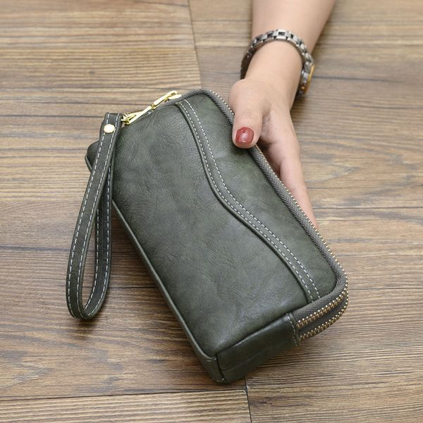 wallet lady's long 2020 new fashion european and american handbag zero wallet clutch bag double zipper soft leather handbag
wallet lady's long 2020 new fashion european and american handbag zero wallet clutch bag double zipper soft leather handbag