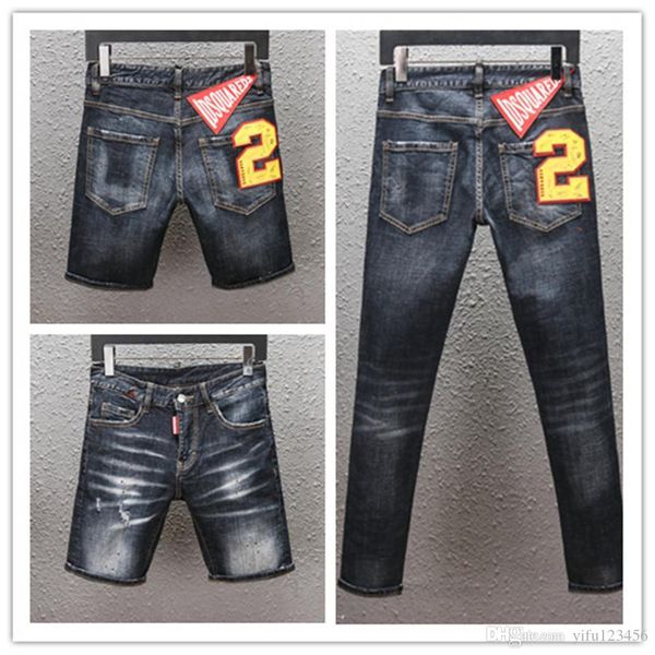 new mens jeans denim shorts distressed zipper hole men jeans casual jeans men skinny biker pants, Blue
new mens jeans denim shorts distressed zipper hole men jeans casual jeans men skinny biker pants, Blue