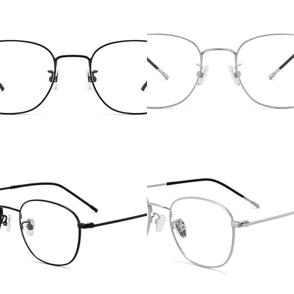 artistic men's and women's plain pure titanium anti-blue myopia full myopia glasses glasses frame ultra light frame, Silver
artistic men's and women's plain pure titanium anti-blue myopia full myopia glasses glasses frame ultra light frame, Silver