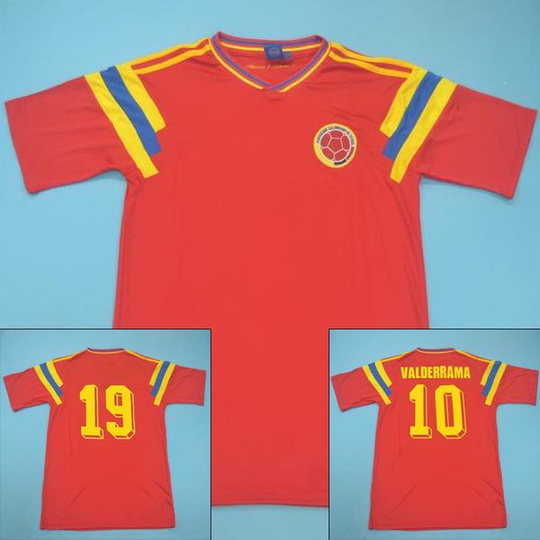 1990 colombia retro soccer jersey #10 valderrama #9 guerrero red classic commemorate antique collection vintage football shirt camiseta, Black;yellow
1990 colombia retro soccer jersey #10 valderrama #9 guerrero red classic commemorate antique collection vintage football shirt camiseta, Black;yellow