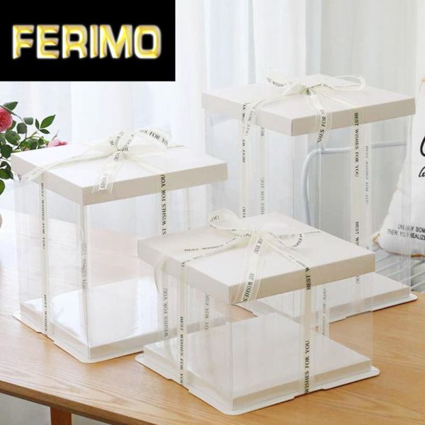 5pcs transparent white paper/pvc square gift box for cake teddy bear rose bear flower wedding gift boxes packaging display box
5pcs transparent white paper/pvc square gift box for cake teddy bear rose bear flower wedding gift boxes packaging display box