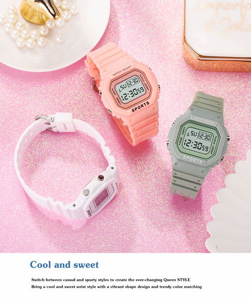 2020 women watch multifunction waterproof women watches male watch rectangle children sport watches fashion, Slivery;brown
2020 women watch multifunction waterproof women watches male watch rectangle children sport watches fashion, Slivery;brown