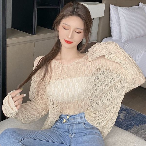 cutout perspective sweater 2020 early autumn new korean style gentle wind pullover long sleeve blouse women, White
cutout perspective sweater 2020 early autumn new korean style gentle wind pullover long sleeve blouse women, White
