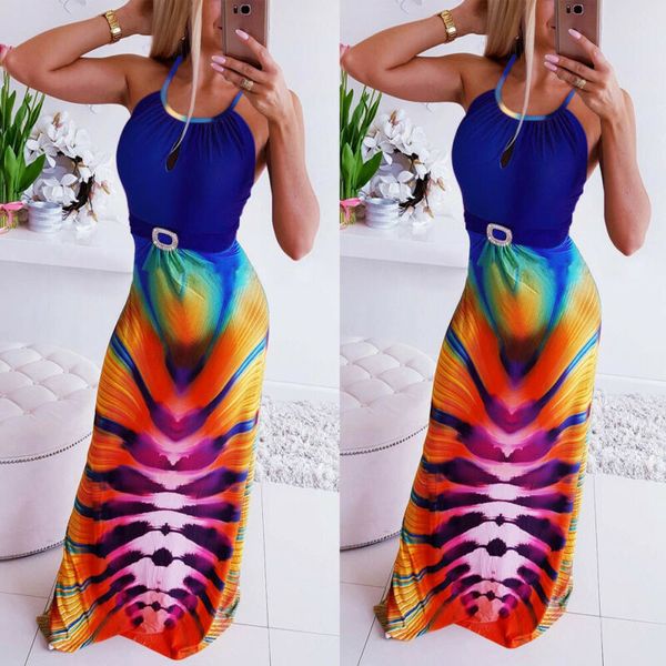 new style women dresses boho fashion long dress evening party beach bodycon patchwork backless sleeveless sundress 2019, Black;gray
new style women dresses boho fashion long dress evening party beach bodycon patchwork backless sleeveless sundress 2019, Black;gray
