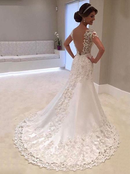 retro long beach mermaid wedding dresses 2019 high neck crystal beads appliques trumpet long train arabic illusion bridal gowns customized, White
retro long beach mermaid wedding dresses 2019 high neck crystal beads appliques trumpet long train arabic illusion bridal gowns customized, White