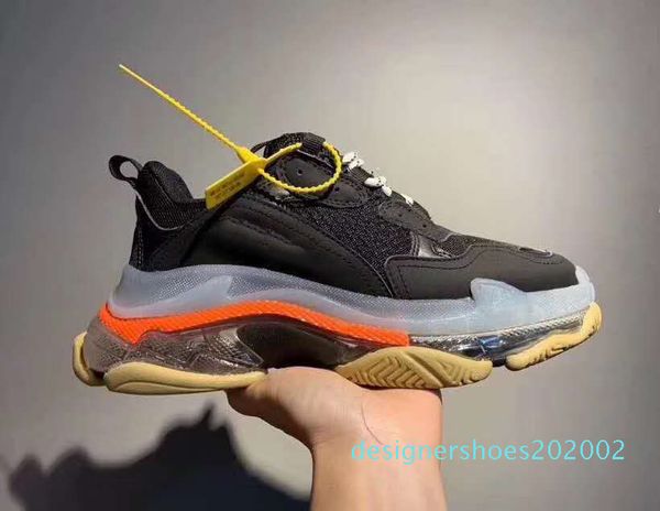 2019 paris triple s clear bottom designer shoes luxury low sneakers triple s men and women daddy platform sports trainers 36-45 d02, Black
2019 paris triple s clear bottom designer shoes luxury low sneakers triple s men and women daddy platform sports trainers 36-45 d02, Black