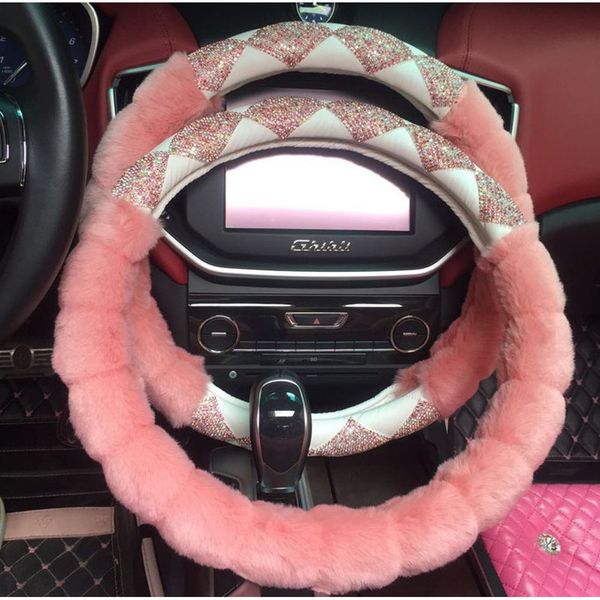bling bling luxurious steering wheel cover soft plush steering-wheel car styling interior car accessories winter
bling bling luxurious steering wheel cover soft plush steering-wheel car styling interior car accessories winter