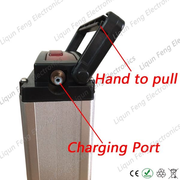 rear rack aluminium case 500w 24v 18ah electric bike lithium ion battery use samsung 3000mah cells with 20a bms 2a charger
rear rack aluminium case 500w 24v 18ah electric bike lithium ion battery use samsung 3000mah cells with 20a bms 2a charger