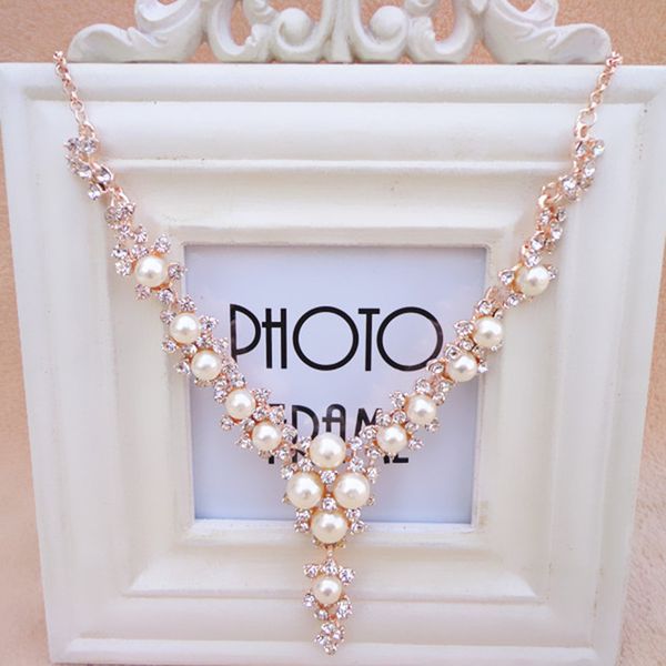 korean fashion pearl jewelry necklace women's short clavicle chain decoration accessories sweater chain fake collar america, Silver
korean fashion pearl jewelry necklace women's short clavicle chain decoration accessories sweater chain fake collar america, Silver