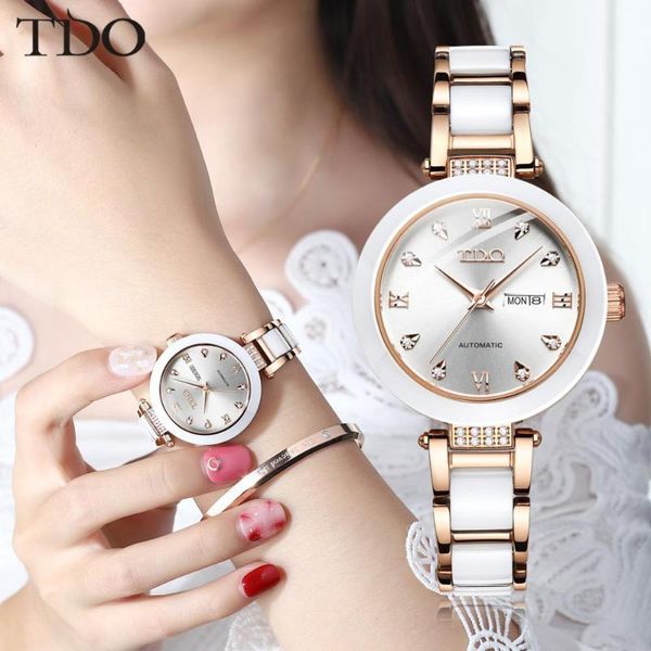 tdo women watch luminous calendar simple watch waterproof automatic mechanical fashion imported movement for women lover, Slivery;brown
tdo women watch luminous calendar simple watch waterproof automatic mechanical fashion imported movement for women lover, Slivery;brown
