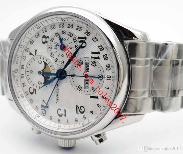 42mm men's mens master gs factory master complications asia eta 7750 valjoux automatic men's chronograph white dial watches deploy, Slivery;brown
42mm men's mens master gs factory master complications asia eta 7750 valjoux automatic men's chronograph white dial watches deploy, Slivery;brown