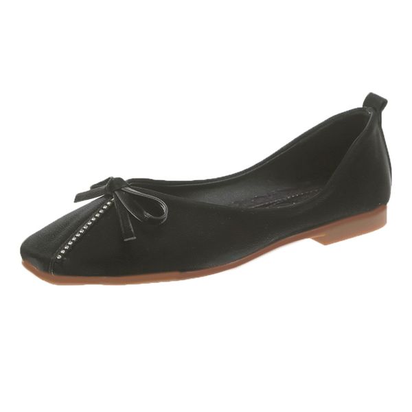 spring autumn women's essential shoes fashion bow women casual flat low heel soft shoe plus size 35-43, Black
spring autumn women's essential shoes fashion bow women casual flat low heel soft shoe plus size 35-43, Black