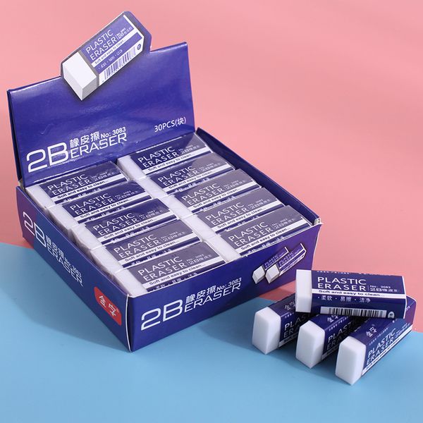 2b 4b pencil eraser soft rubber student art sketch painting correction supplies school exam writing eraser stationery hot, Silver
2b 4b pencil eraser soft rubber student art sketch painting correction supplies school exam writing eraser stationery hot, Silver