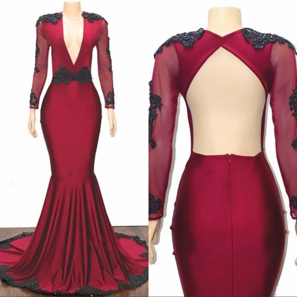african hollow back beads mermaid prom dresses 2019 long sleeve sheer black girl pageant gowns evening special occasion robe de soirée
african hollow back beads mermaid prom dresses 2019 long sleeve sheer black girl pageant gowns evening special occasion robe de soirée
