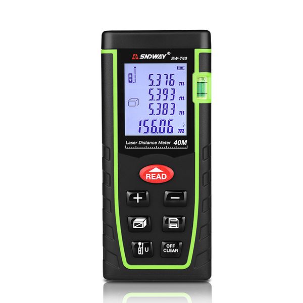 laser distance meter 40m 60m 80m 100m rangefinder trena laser tape range finder build measure device ruler test tool
laser distance meter 40m 60m 80m 100m rangefinder trena laser tape range finder build measure device ruler test tool