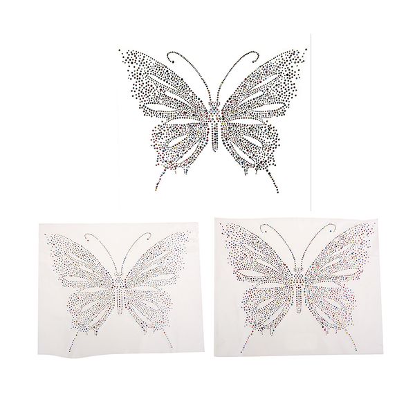 2pcs/set christmas butterfly crystal christmas festive iron on motif ix applique, Black
2pcs/set christmas butterfly crystal christmas festive iron on motif ix applique, Black