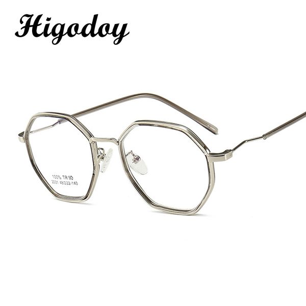 wholesale-higodoy retro women metal glasses frame for men polygon optical eye gls framegular transparent vintage, Black
wholesale-higodoy retro women metal glasses frame for men polygon optical eye gls framegular transparent vintage, Black