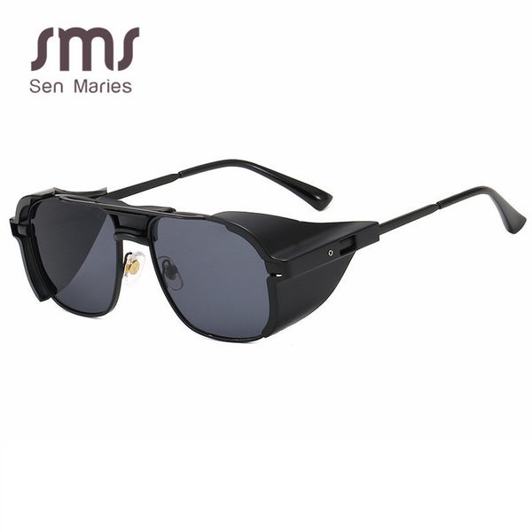 steampunk sunglasses men fasion vintage women eyewear sunglasses classic black goggle sun glasses shades uv400 punk glasses ch01, Blue
steampunk sunglasses men fasion vintage women eyewear sunglasses classic black goggle sun glasses shades uv400 punk glasses ch01, Blue