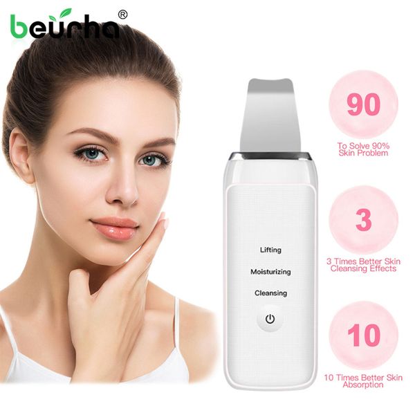 2019 ultrasonic vibration massage facial clean skin scrubber peeling acne blackhead remover whitening dead skin removal machine 
2019 ultrasonic vibration massage facial clean skin scrubber peeling acne blackhead remover whitening dead skin removal machine