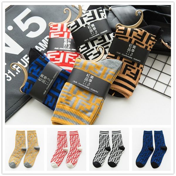 women designer crew long socks brand ff stockings fends autumn winter skateboard sports socks street midtube sock ladys hosiery c72302, Pink;yellow
women designer crew long socks brand ff stockings fends autumn winter skateboard sports socks street midtube sock ladys hosiery c72302, Pink;yellow