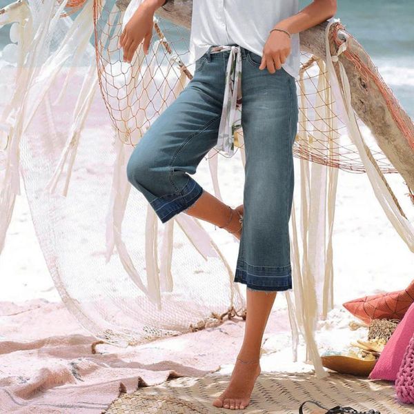 women casual solid loose jeans pants workout waistband beach pants women slim pencil women's jeans cowboy 1.2, Blue
women casual solid loose jeans pants workout waistband beach pants women slim pencil women's jeans cowboy 1.2, Blue