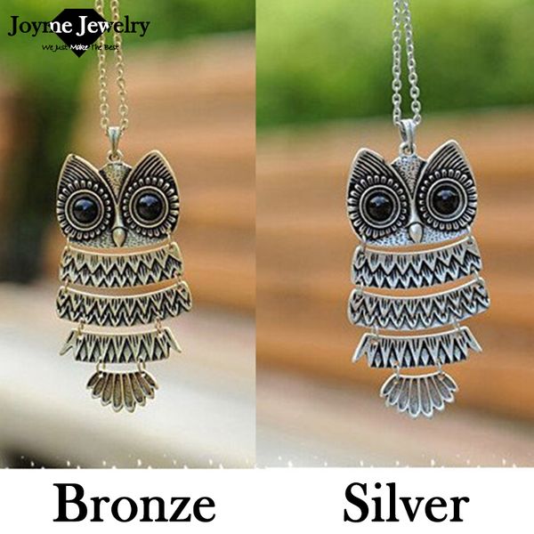 korea adorn article vintage owl pendants necklace ancient the owl sweater chain jewelry, Silver
korea adorn article vintage owl pendants necklace ancient the owl sweater chain jewelry, Silver