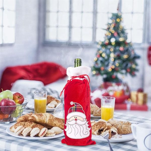 easy-4 pcs christmas wine bottle cover santa snowman sweater holiday champagne bottle cover xmas party dining-table bottle decor
easy-4 pcs christmas wine bottle cover santa snowman sweater holiday champagne bottle cover xmas party dining-table bottle decor