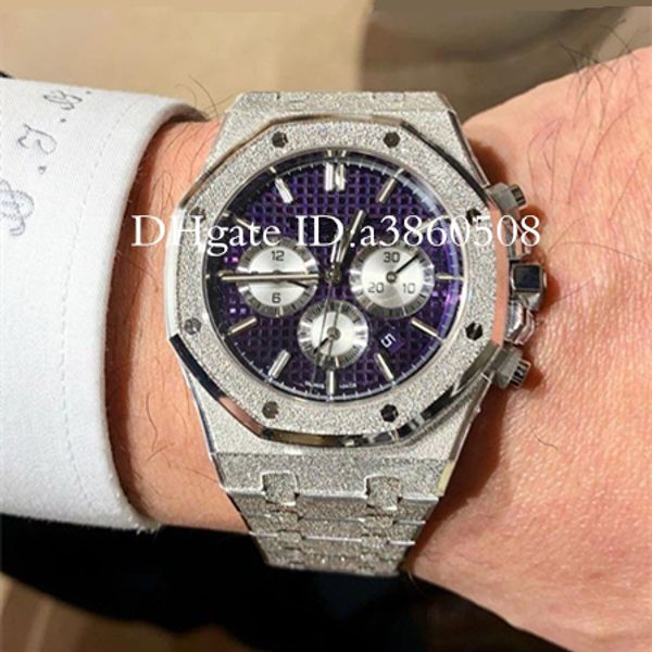 new designer watches frosted gold luxury men's watch stanless steel 42mm vk chronograph quartz movement sports men watches, Slivery;brown
new designer watches frosted gold luxury men's watch stanless steel 42mm vk chronograph quartz movement sports men watches, Slivery;brown