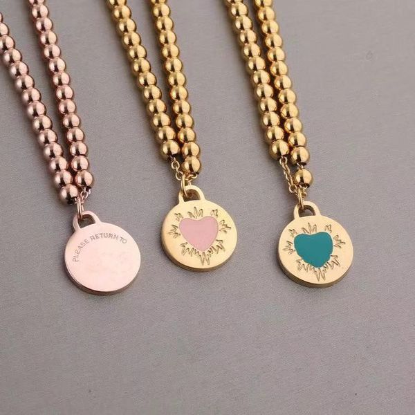 luxury designer jewelry women necklace iced out pendant green and pink heart necklace stainless steel jewelry necklace, Silver
luxury designer jewelry women necklace iced out pendant green and pink heart necklace stainless steel jewelry necklace, Silver