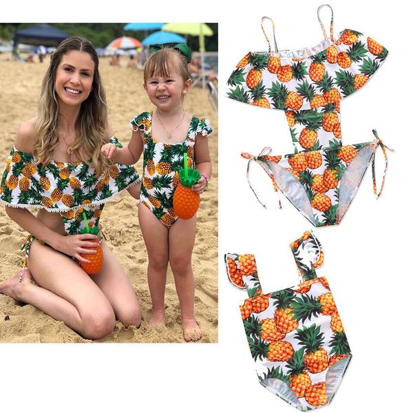 women kid girls pineapple printed one-piece suits swimwear swimsuit bikini beachwear bandage monther and daughter bathing suit
women kid girls pineapple printed one-piece suits swimwear swimsuit bikini beachwear bandage monther and daughter bathing suit