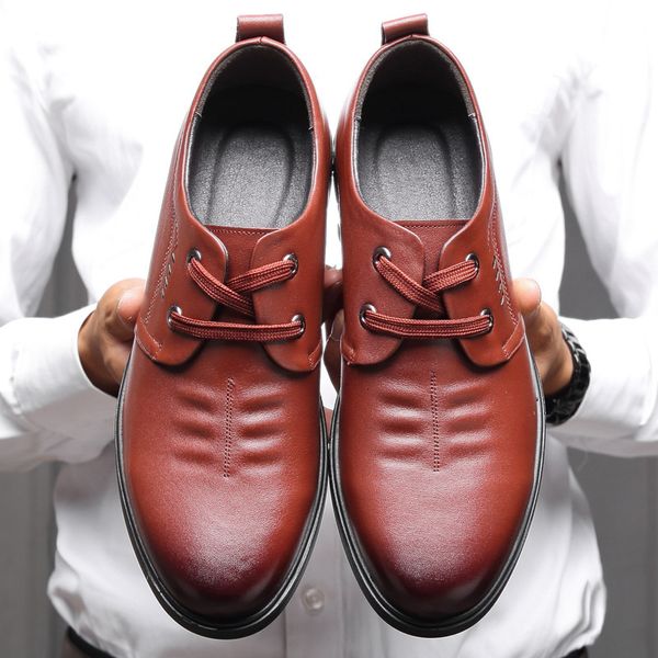 2020 handmade leather casual shoes for men lace up men leather shoes outdoor walking dress zapatos de hombre, Black
2020 handmade leather casual shoes for men lace up men leather shoes outdoor walking dress zapatos de hombre, Black