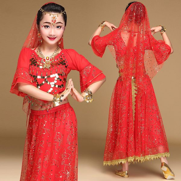 stage wear belly dance dancer clothes bollywood costumes for kids child clothing oriental, Black;red
stage wear belly dance dancer clothes bollywood costumes for kids child clothing oriental, Black;red