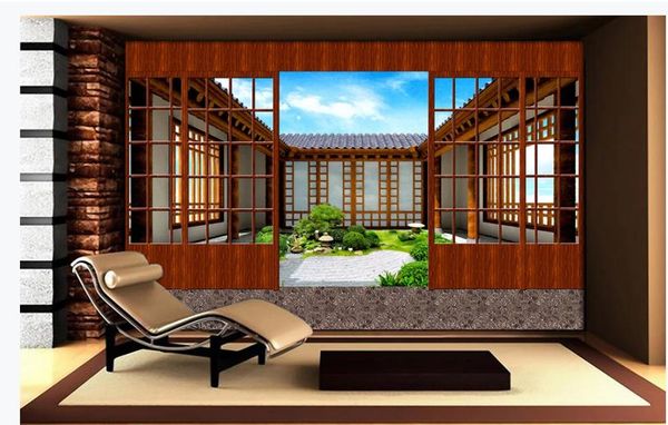 chinese classical style courtyard garden wall mural 3d wallpaper 3d wall papers for tv backdrop
chinese classical style courtyard garden wall mural 3d wallpaper 3d wall papers for tv backdrop