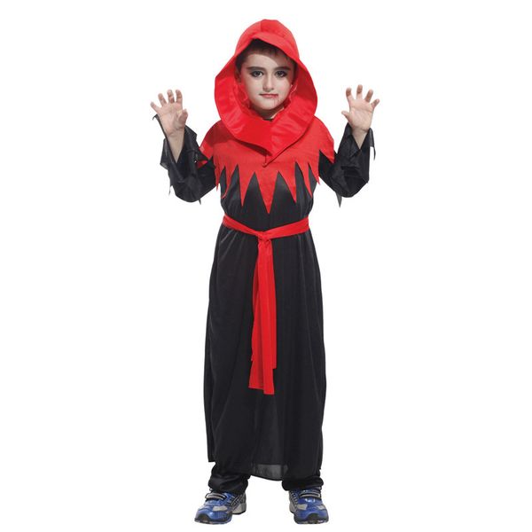 kids child red black gothic devil demon vampire costume robe for boys halloween purim carnival masquerade mardi gras outfit, Black;red
kids child red black gothic devil demon vampire costume robe for boys halloween purim carnival masquerade mardi gras outfit, Black;red