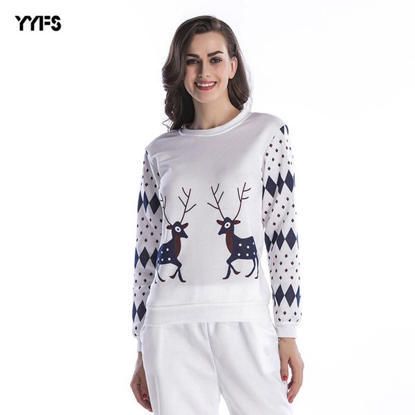 womens designer christmas elements deer print round neck pullover season sweater plus velvet long sleeve shirt womeni74i, Black;brown
womens designer christmas elements deer print round neck pullover season sweater plus velvet long sleeve shirt womeni74i, Black;brown