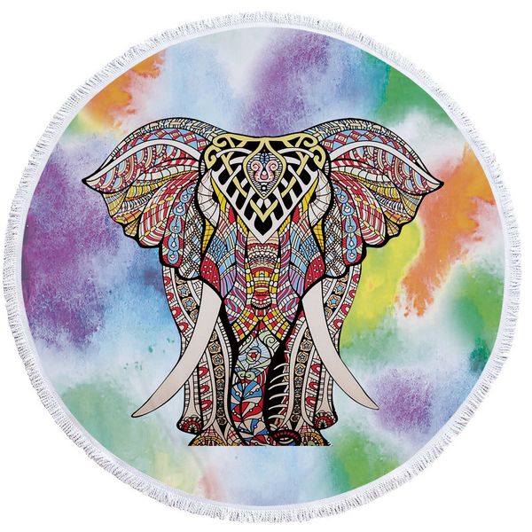 the elephant summer women sandy swimming plage sunbath beach towels superfine fiber beach towel round large towel
the elephant summer women sandy swimming plage sunbath beach towels superfine fiber beach towel round large towel