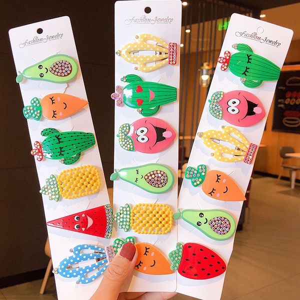 6pcs/set new girls cute cartoon fruit hairpins children sweet hair clips barrettes hair ornament kids fashion accessories, Slivery;white
6pcs/set new girls cute cartoon fruit hairpins children sweet hair clips barrettes hair ornament kids fashion accessories, Slivery;white