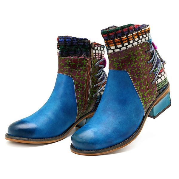 johnature vintage 2019 new genuine leather ankle boots for women strap lace-up spring autumn ladies shoes woman flower booties, Black
johnature vintage 2019 new genuine leather ankle boots for women strap lace-up spring autumn ladies shoes woman flower booties, Black