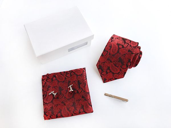 gift box necktie set for men tie clip handkerchief cufflinks neckwear neck tie set neckties cuff link fashion business accessory, Black;blue
gift box necktie set for men tie clip handkerchief cufflinks neckwear neck tie set neckties cuff link fashion business accessory, Black;blue