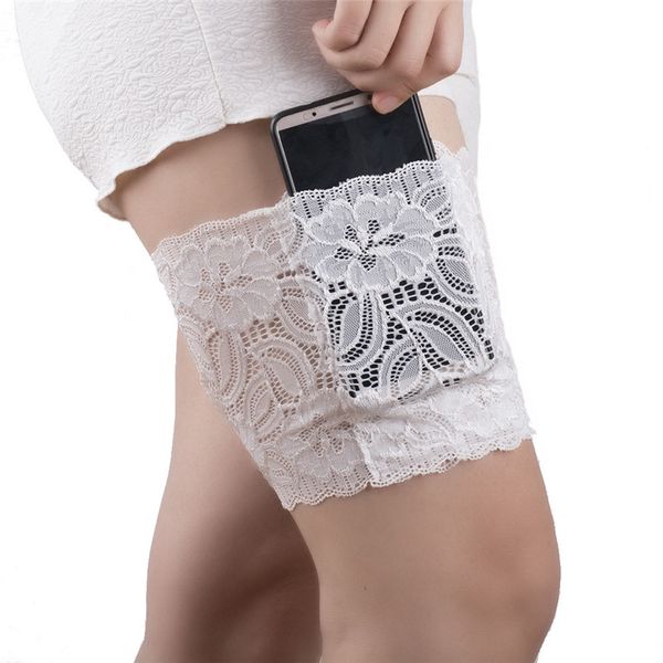 2019 leg warmers women black lace thigh bands slim bandelettes phone card pocket beenwarmers boot socks one piece new hot, Black;white
2019 leg warmers women black lace thigh bands slim bandelettes phone card pocket beenwarmers boot socks one piece new hot, Black;white
