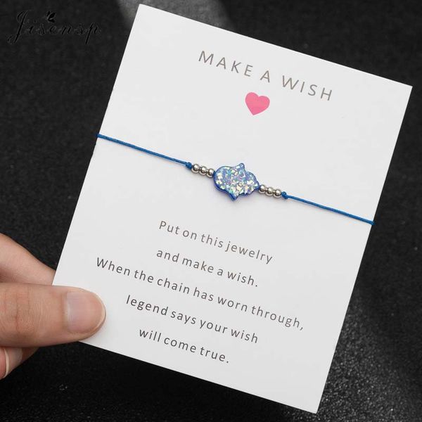 jisensp wish card jewelry handmade rope bracelet unique design penguin bracelets bangles for women gift pulseras mujer moda 2019, Black
jisensp wish card jewelry handmade rope bracelet unique design penguin bracelets bangles for women gift pulseras mujer moda 2019, Black