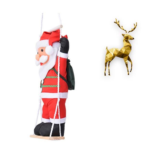 funny christmas crafts christmas tree hanging decoration wall decoration santa claus climb rope climb ladder hanging
funny christmas crafts christmas tree hanging decoration wall decoration santa claus climb rope climb ladder hanging
